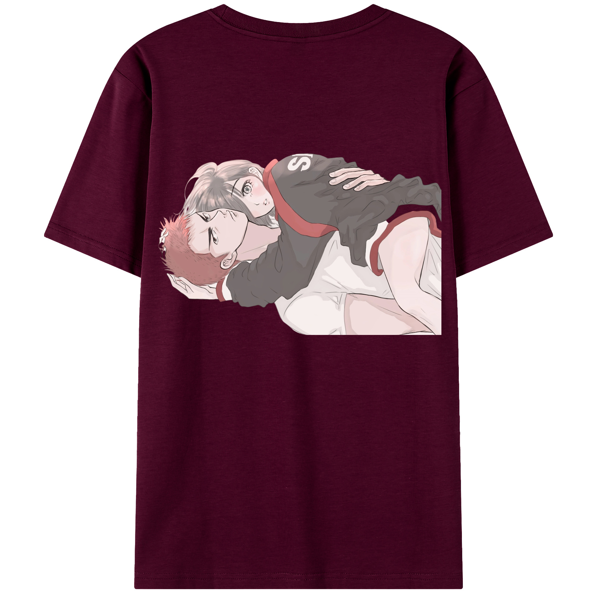 SLAM DUNK／スラムダンク レディース半袖Tシャツ(バックプリント)